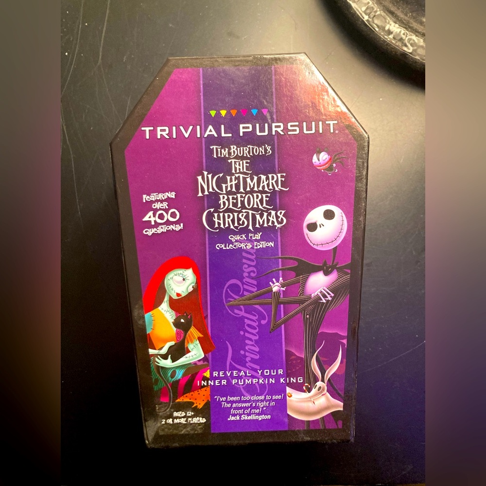 Trivial Pursuit The Nightmare Before Christmas